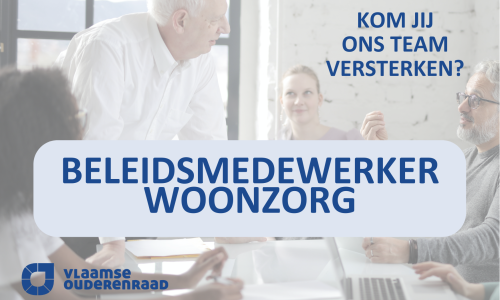 vacature beleidsmedewerker woonzorg