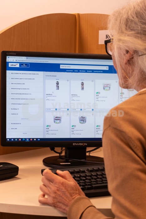 Online boodschappen doen