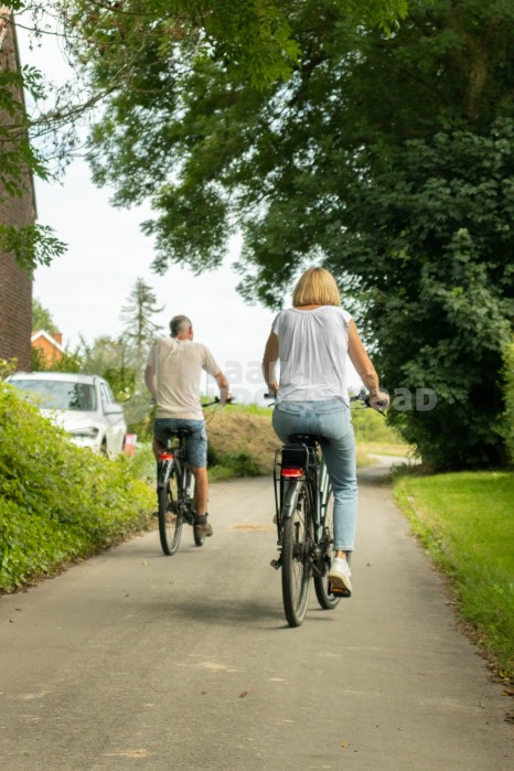 Ouderen op de fiets