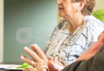 Vergaderende ouderen