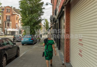 Oudere op straat