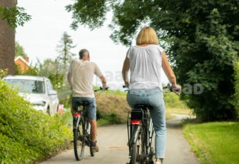 Ouderen op de fiets