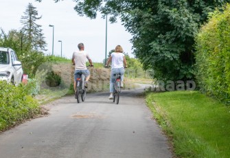 Ouderen op de fiets
