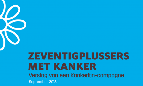 Onderzoeksrapport 'Zeventigplussers met kanker'